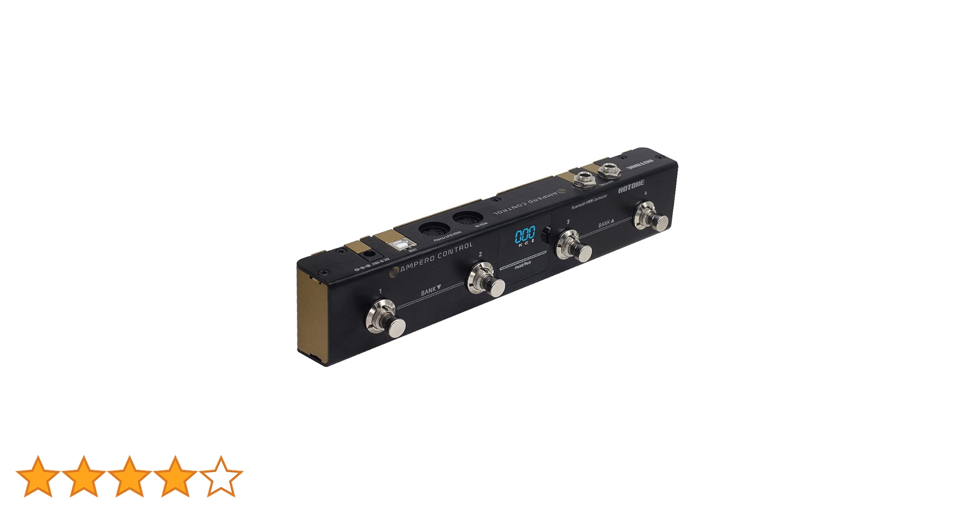 HOTONE Ampero Control 4 Button Bluetooth MIDI Foot Controller